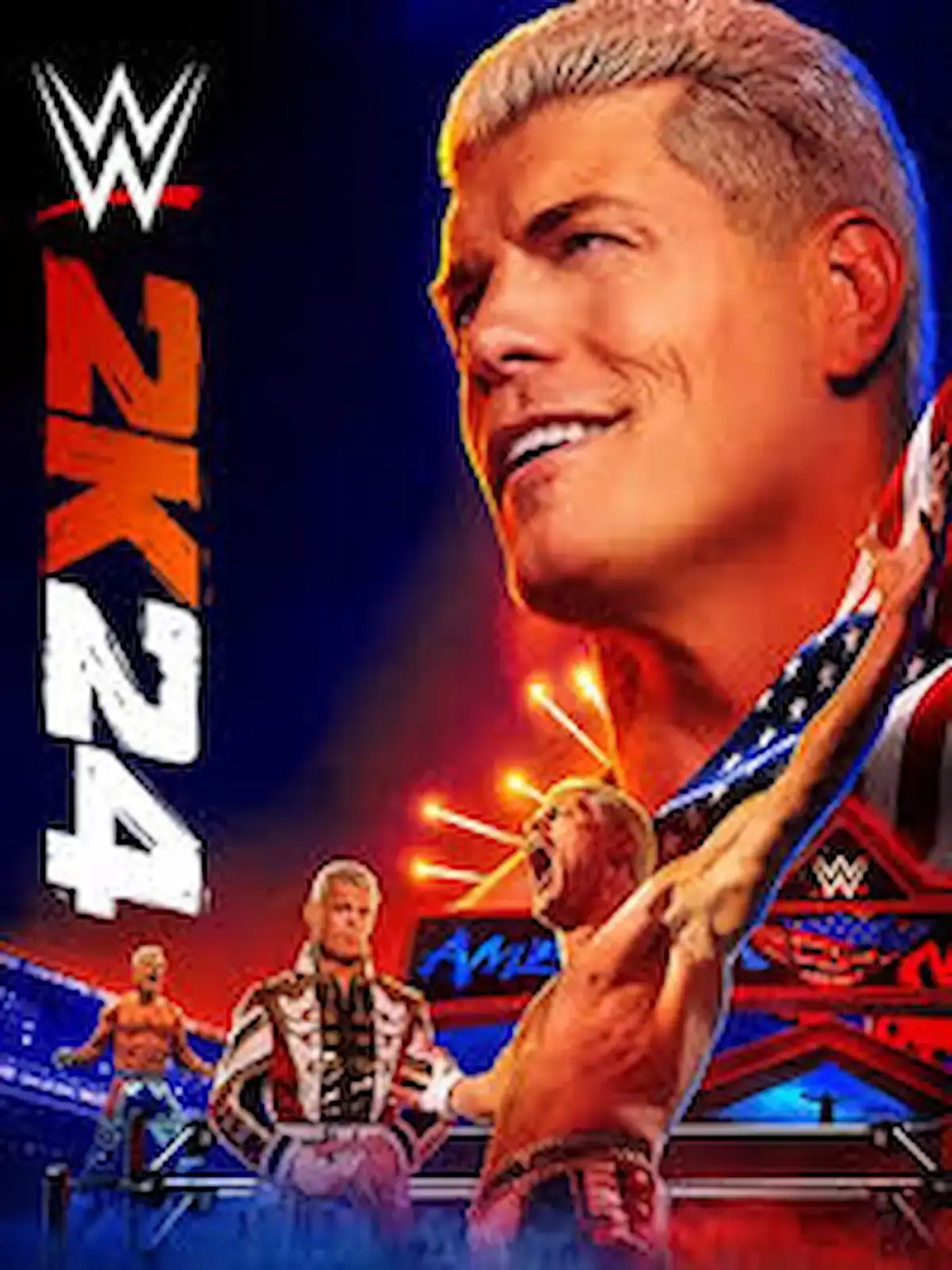 WWE 2K24 Desktop Gaming HartBrown